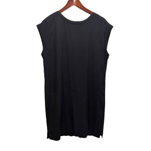 Theory Black Sorcha Silk Shift Dress Size 8